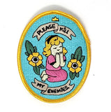 PLEASE KILL MY ENEMIES EMBROIDERED PATCH
