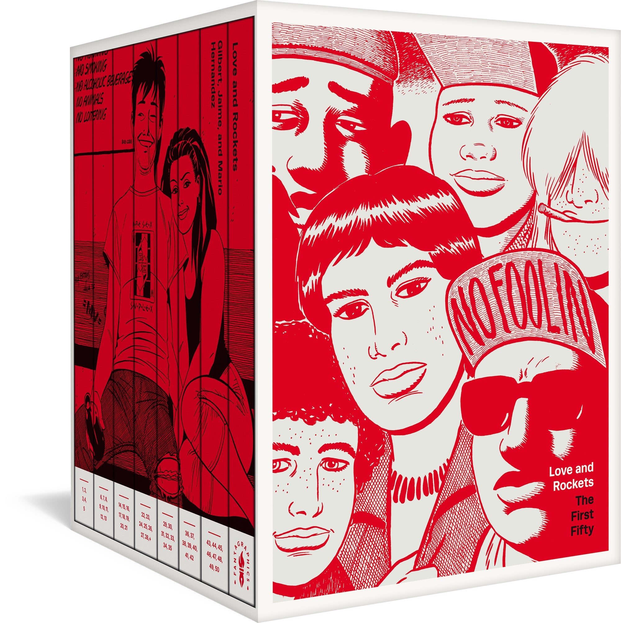 LOVE AND ROCKETS HARDCOVER THE FIRST FIFTY THE CLASSIC 40TH ANNIVERSARY COLLECTION