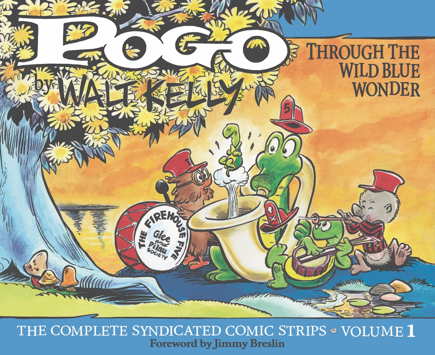 POGO THE COMPLETE SYNDICATED COMIC STRIPS HARDCOVER VOL 1 THROUGH THE WILD BLUE WONDER