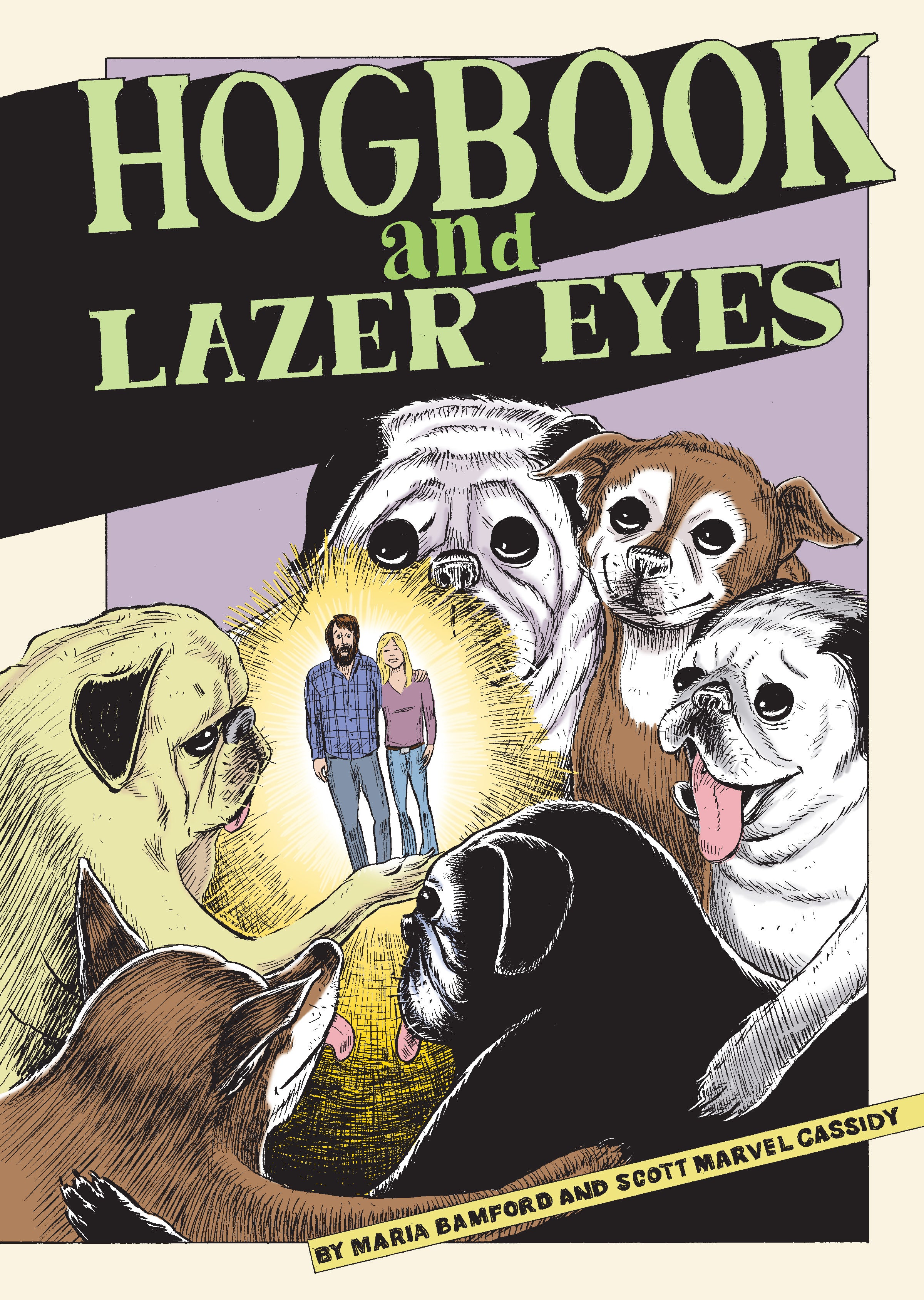 HOGBOOK AND LAZER EYES HARDCOVER