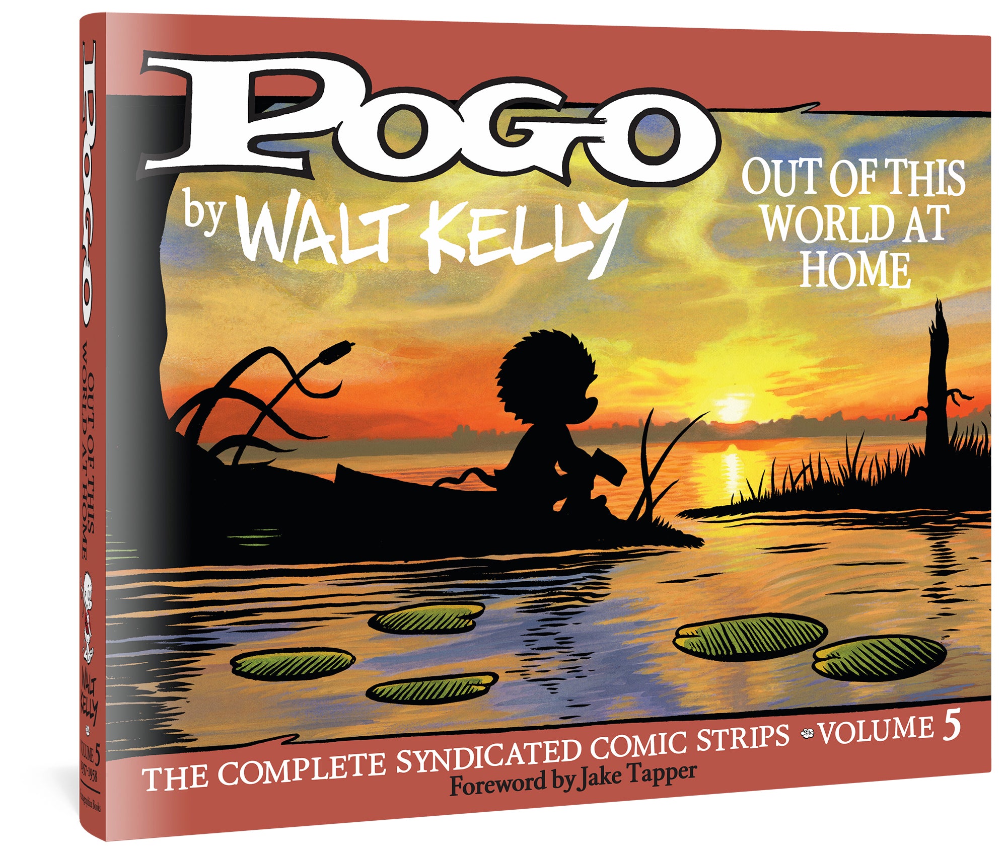 POGO THE COMPLETE SYNDICATED COMIC STRIPS HARDCOVER VOL 5 OUT OF THIS WORLD AT HOME