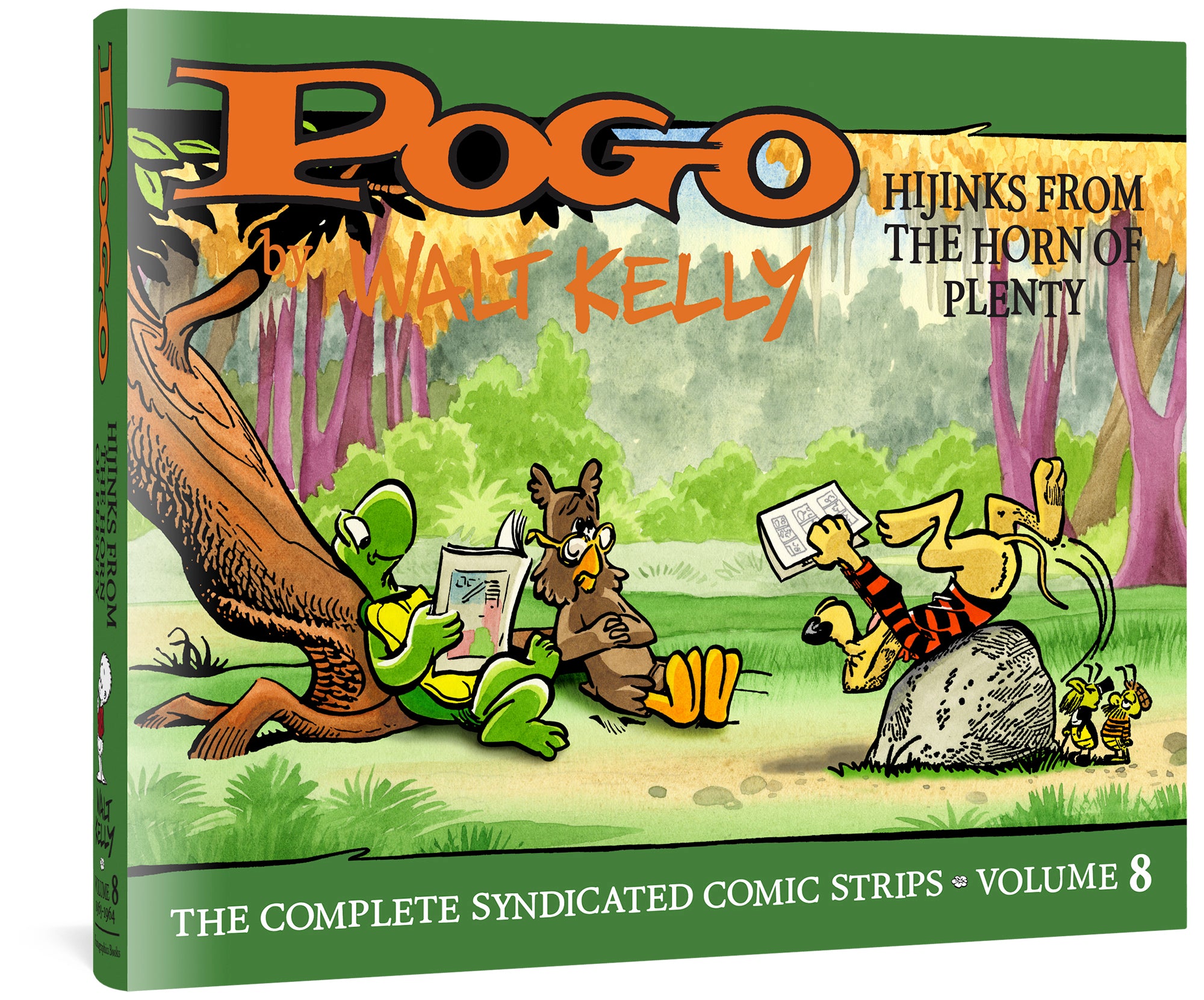 POGO THE COMPLETE SYNDICATED COMIC STRIPS HARDCOVER VOL 8 HIJINKS FROM THE HORN OF PLENTY
