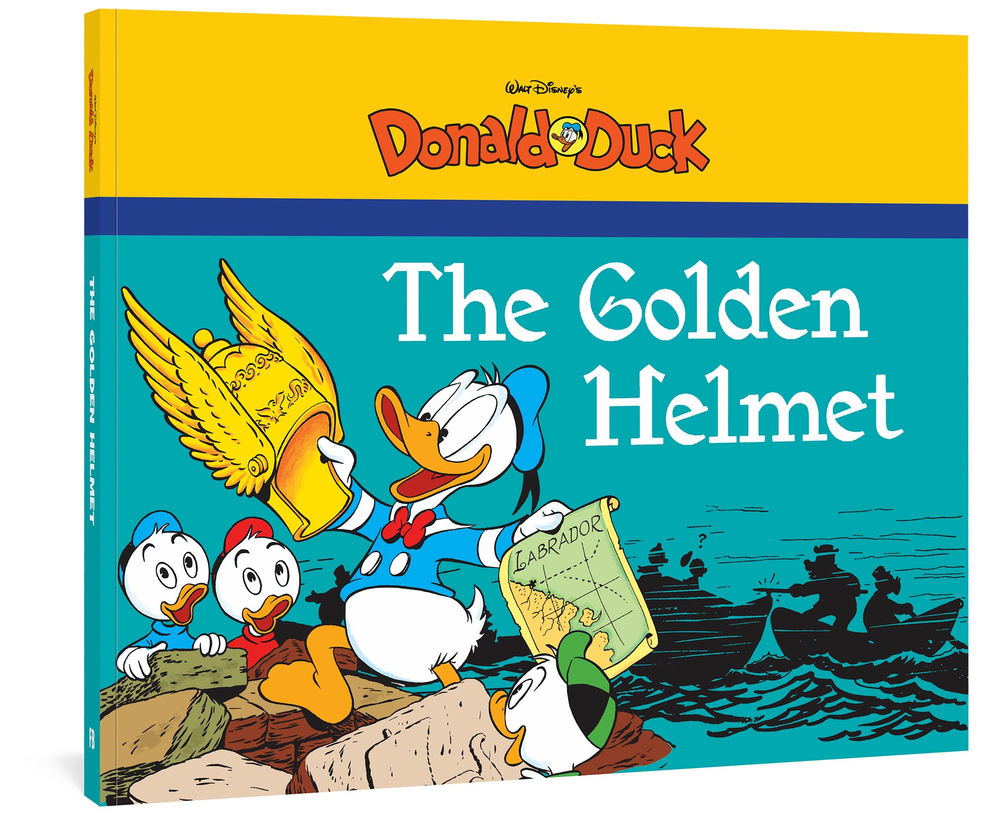 WALT DISNEYS DONALD DUCK TRADE PAPERBACK THE GOLDEN HELMET