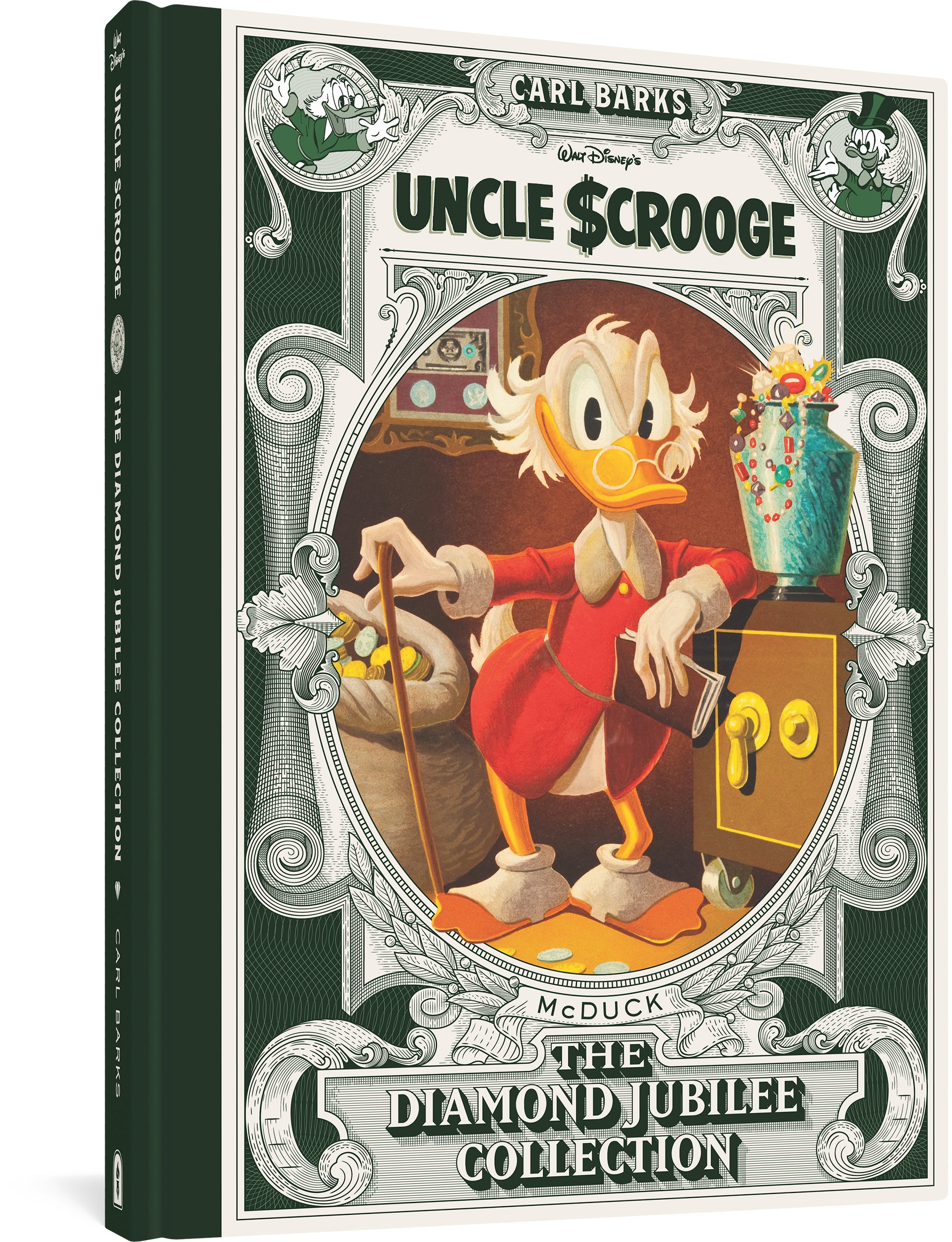 WALT DISNEYS UNCLE SCROOGE HARDCOVER THE DIAMOND JUBILEE COLLECTION