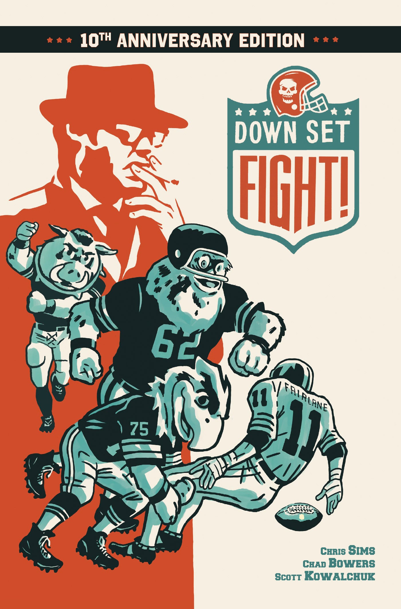 DOWN SET FIGHT 10TH ANNIVERSARY EDITION HARDCOVER
