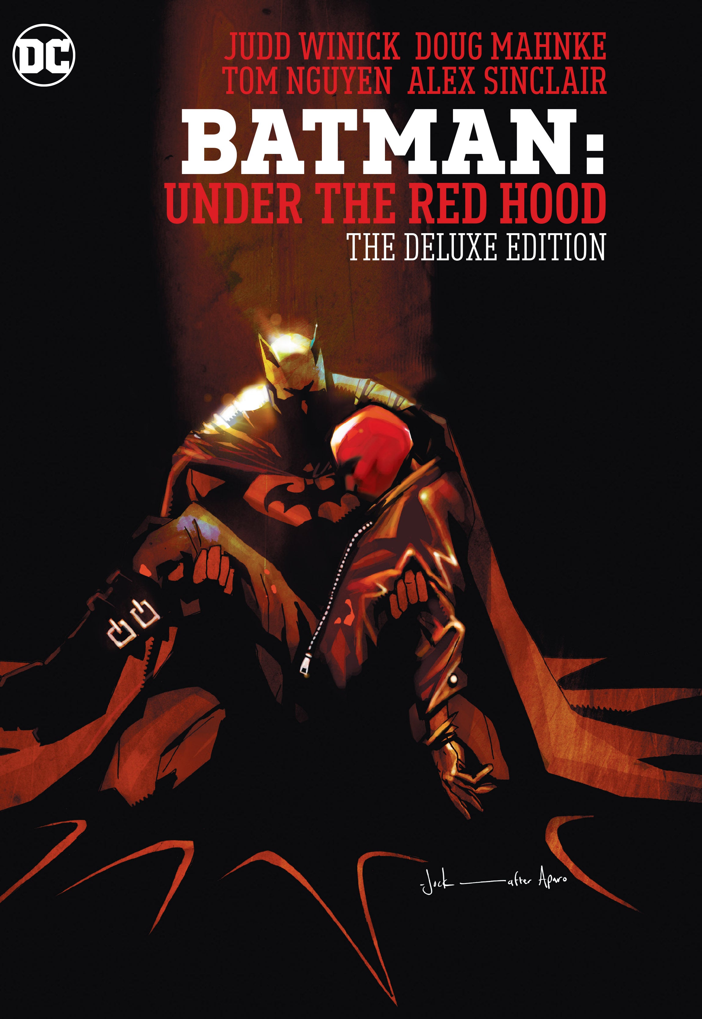 BATMAN UNDER THE RED HOOD THE DELUXE EDITION HARDCOVER
