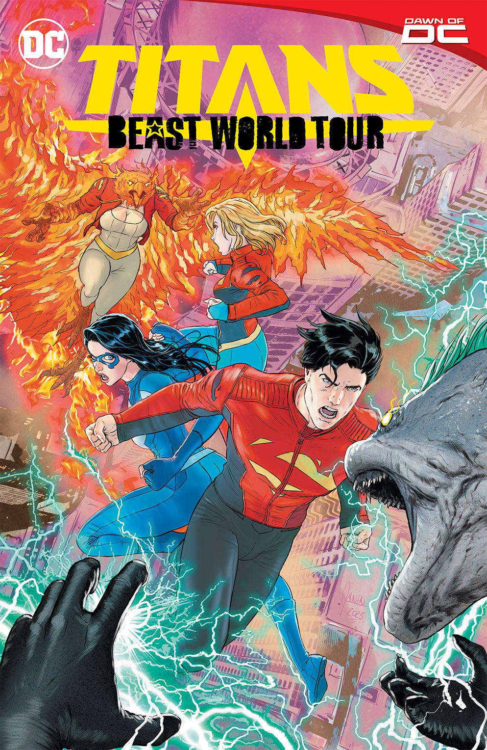 TITANS BEAST WORLD TOUR TRADE PAPERBACK