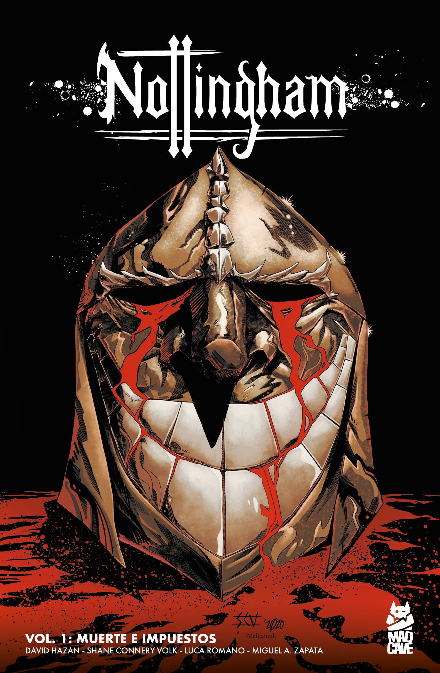 NOTTINGHAM TRADE PAPERBACK VOL 01 DEATH AND TAXES SPANISH LANGUAGE EDITION