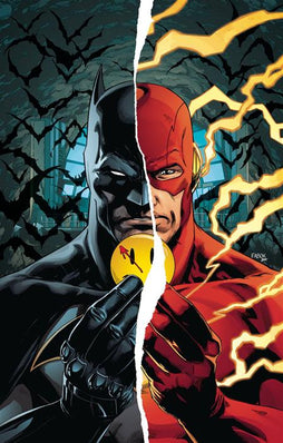 BATMAN FLASH THE BUTTON DELUXE ED HARDCOVER (REBIRTH)