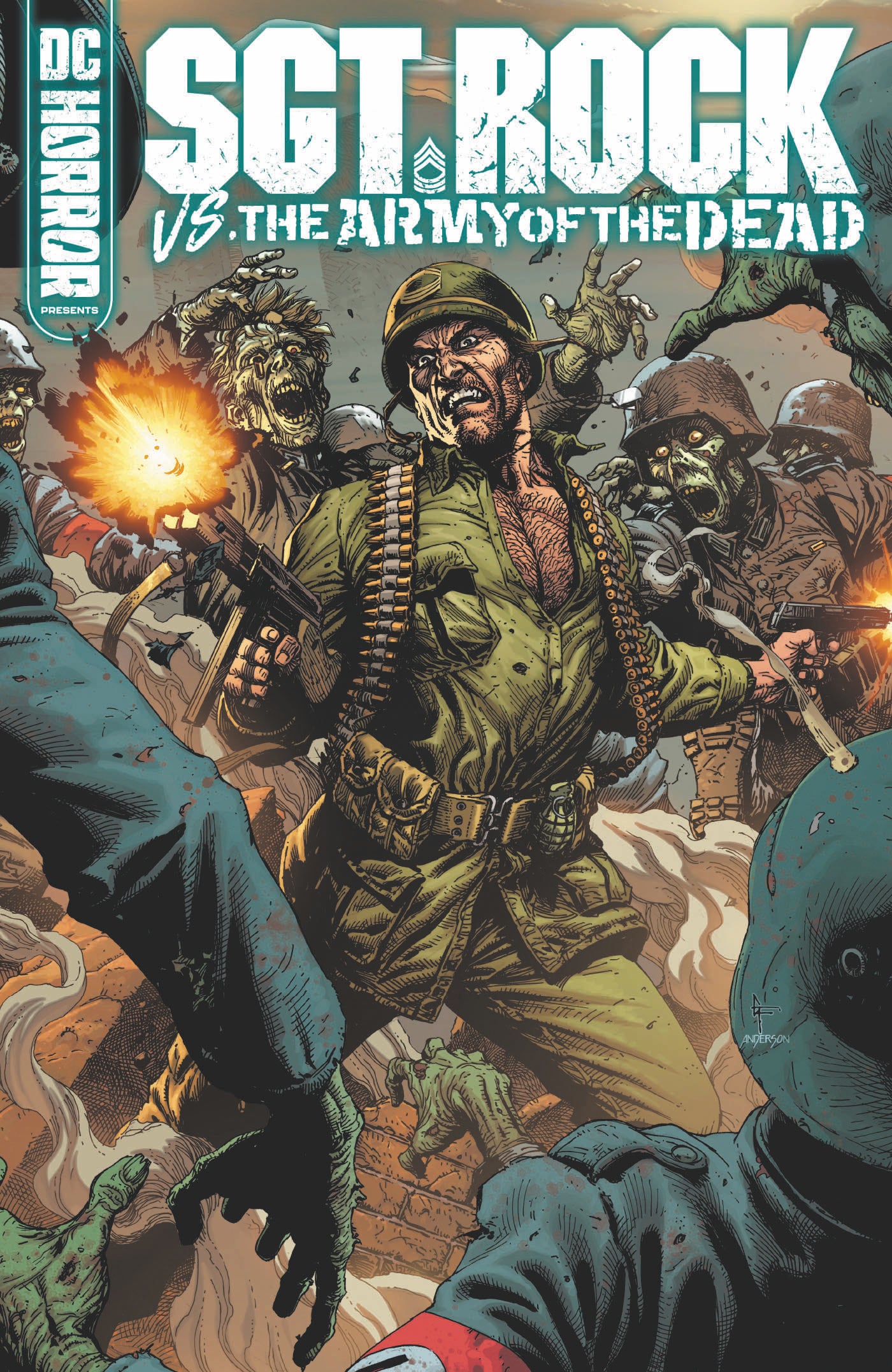 DC HORROR PRESENTS SGT ROCK VS THE ARMY OF THE DEAD HARDCOVER