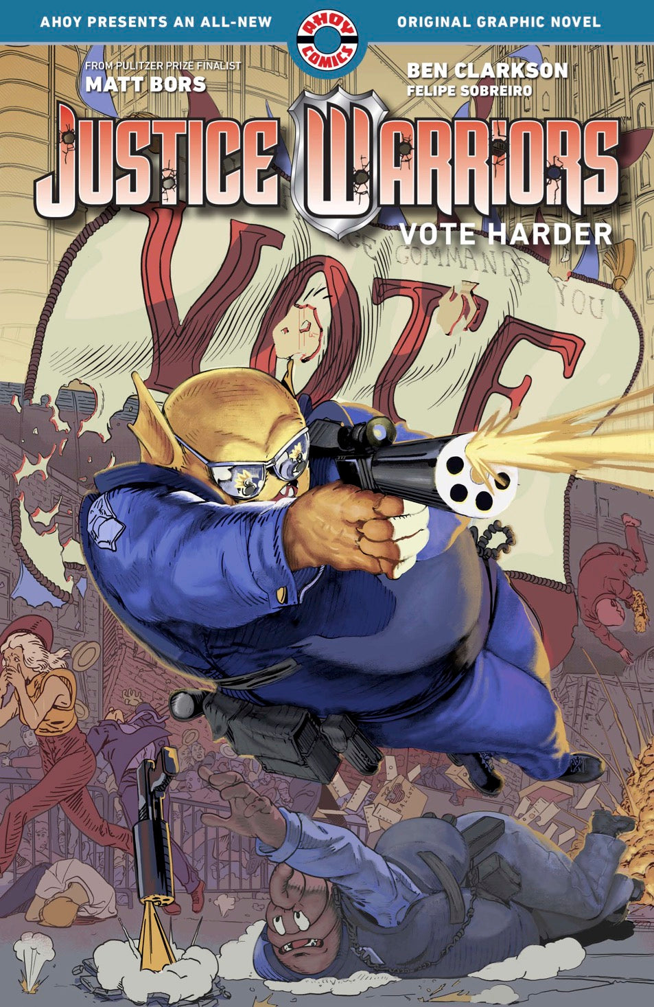 JUSTICE WARRIORS TRADE PAPERBACK VOL 2 VOTE HARDER
