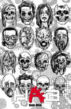 HAB #5 CVR E DAVID LAPHAM BW DEAD SKULLS VAR