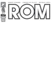 ROM SPECIAL #1 (ONE SHOT) CVR E BLANK SKETCH VAR