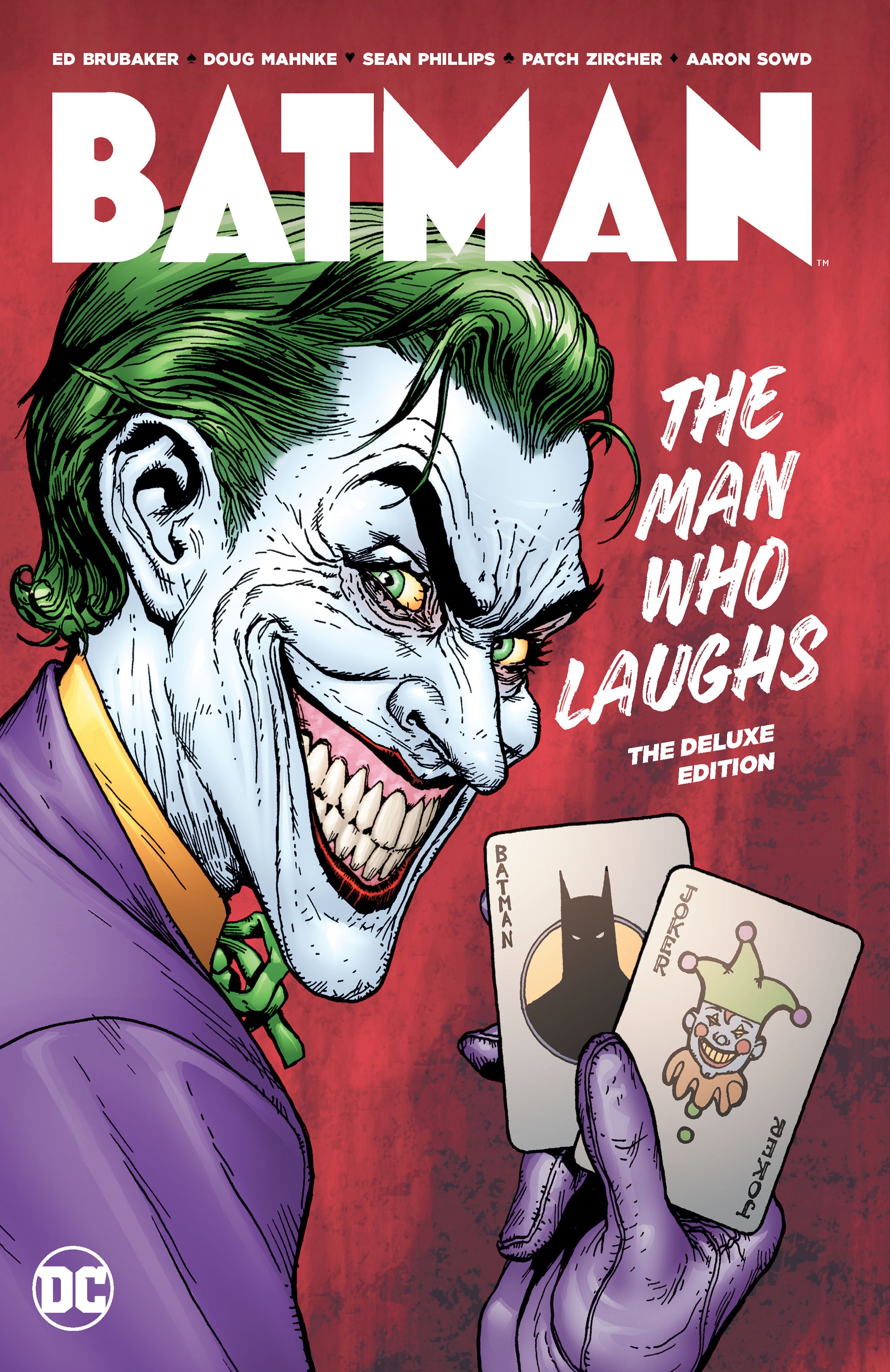 BATMAN THE MAN WHO LAUGHS THE DELUXE EDITION HARDCOVER