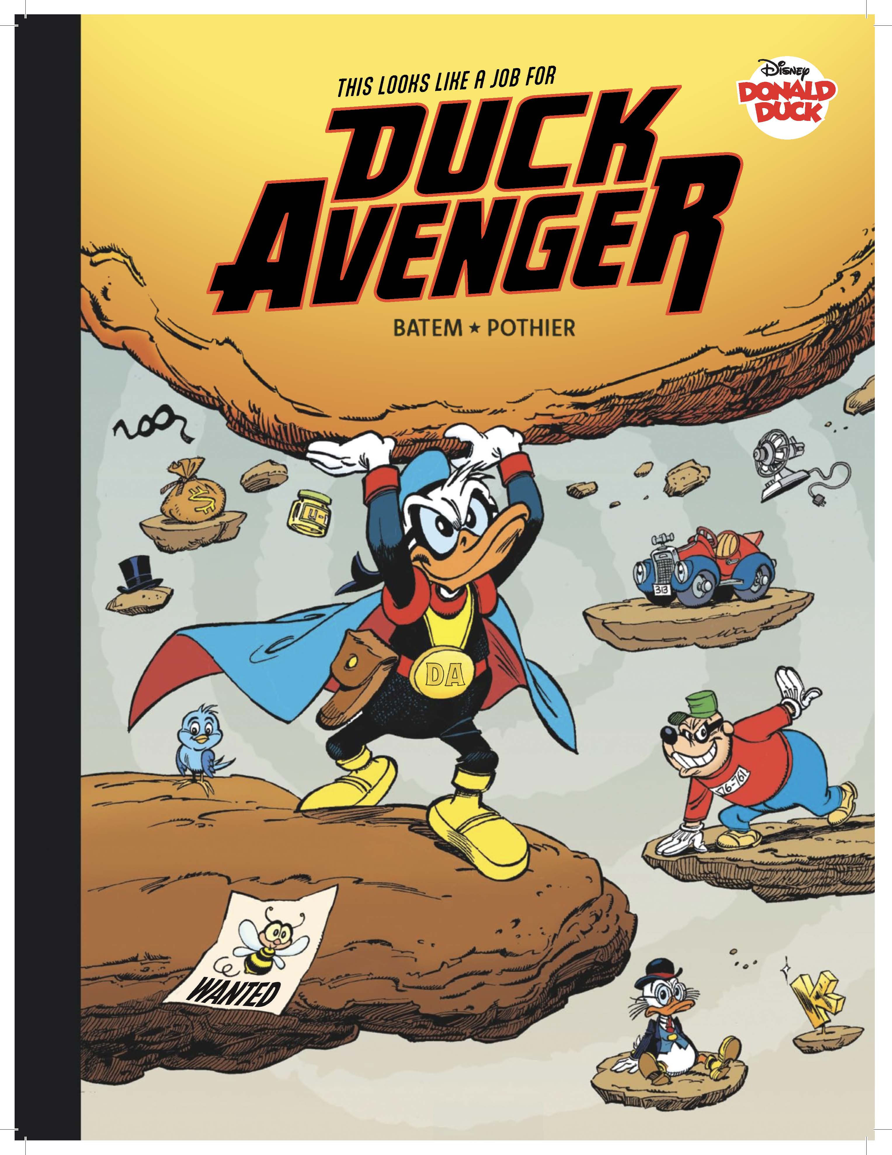 WALT DISNEYS DONALD DUCK HARDCOVER THIS LOOKS LIKE A JOB FOR DUCK AVENGER