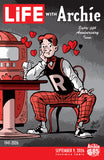 LIFE WITH ARCHIE #1 FACSIMILE CVR E GEORGE FRESE FOIL LIFE MAGAZINE VAR