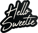 DOCTOR WHO HELLO SWEETIE ENAMEL PIN BADGE