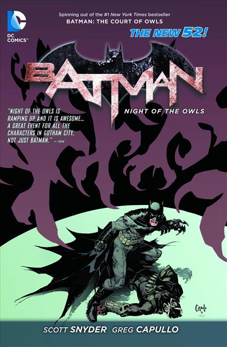 BATMAN NIGHT OF THE OWLS TRADE PAPERBACK (N52)