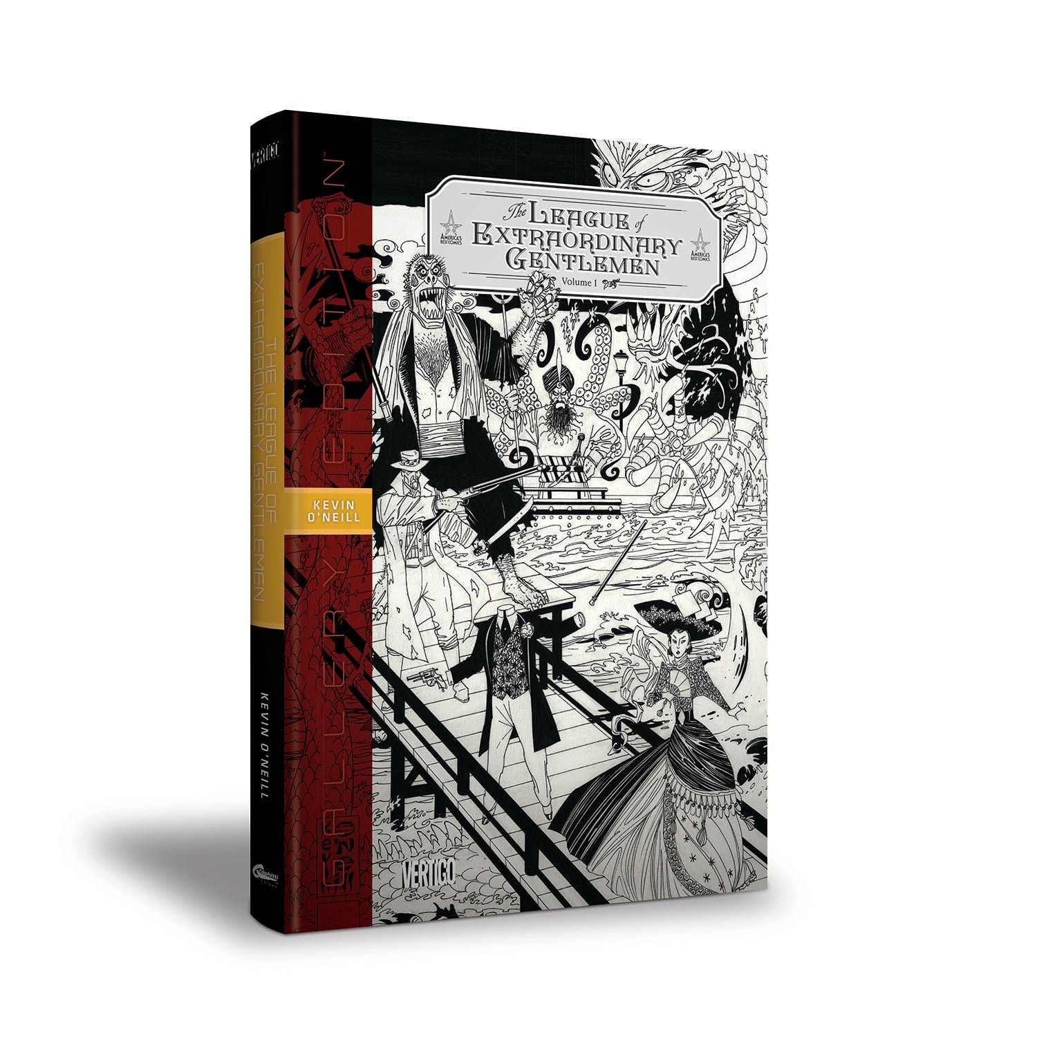 LEAGUE OF EXTRAORDINARY GENTLEMEN GALLERY ED HARDCOVER