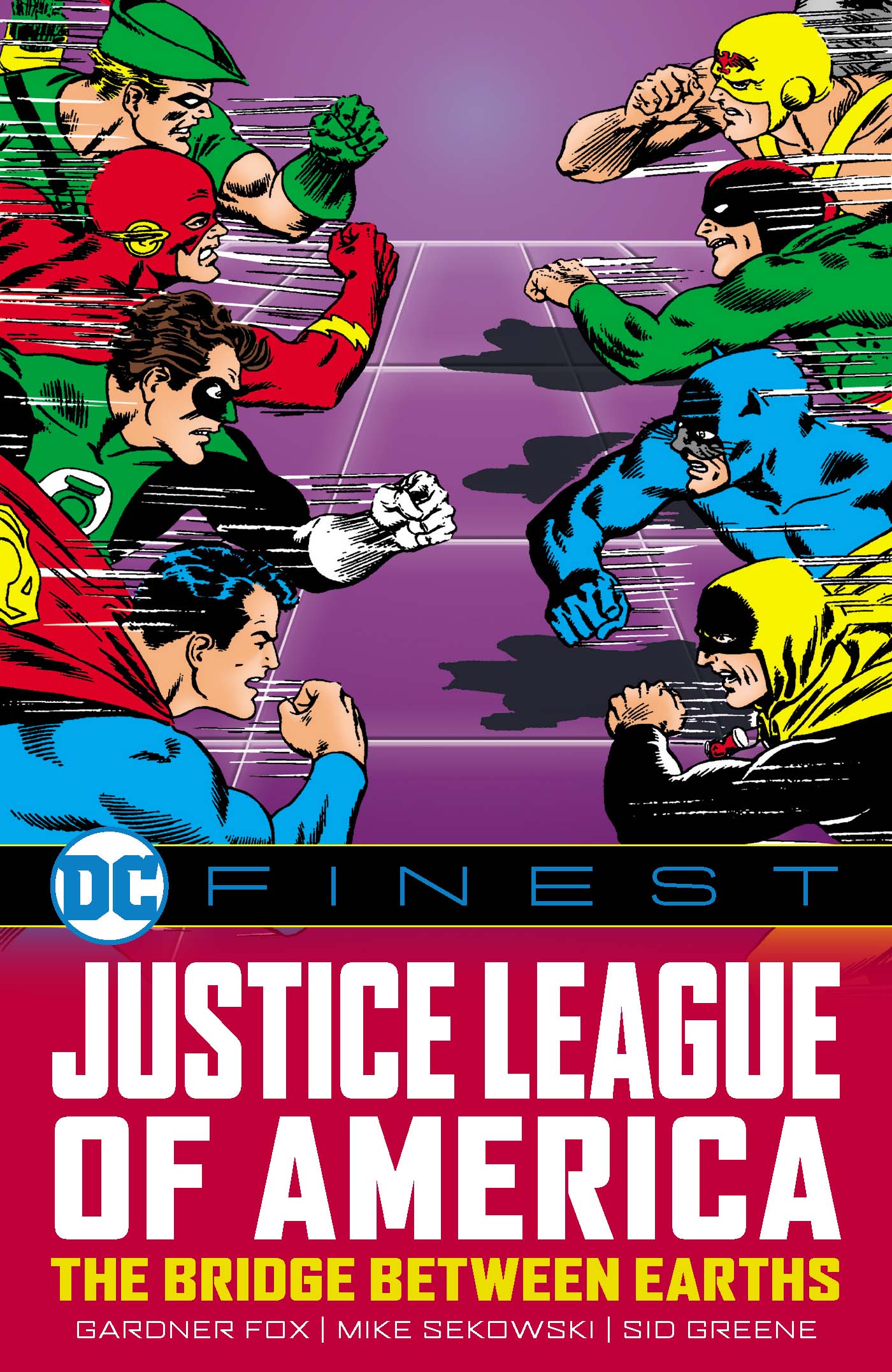 DC FINEST JUSTICE LEAGUE OF AMERICA THE BRIDGE BETWEEN EARTHS TRADE PAPERBACK