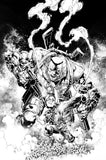 HYDE STREET #10 COVER F IVAN REIS YOUNGBLOOD TEAM UP B&W VIRGIN VARIANT