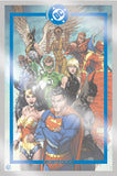 DC PORTFOLIO OF MICHAEL TURNER JLA & THE FLASH 9 PRINT SET