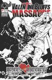 VALENTINE BLUFFS MASSACRE IRON HEART #2 CVR D ROY ALLAN MARTINEZ LIMITED B&W VAR