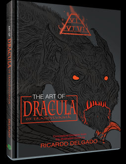 ART OF DRACULA OF TRANSYLVANIA HARDCOVER