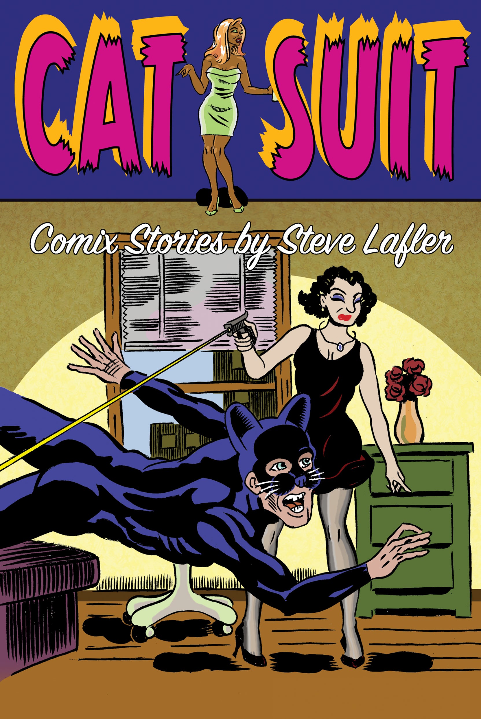 CAT SUIT HARDCOVER COMIX STORIES BY STEVE LAFLER