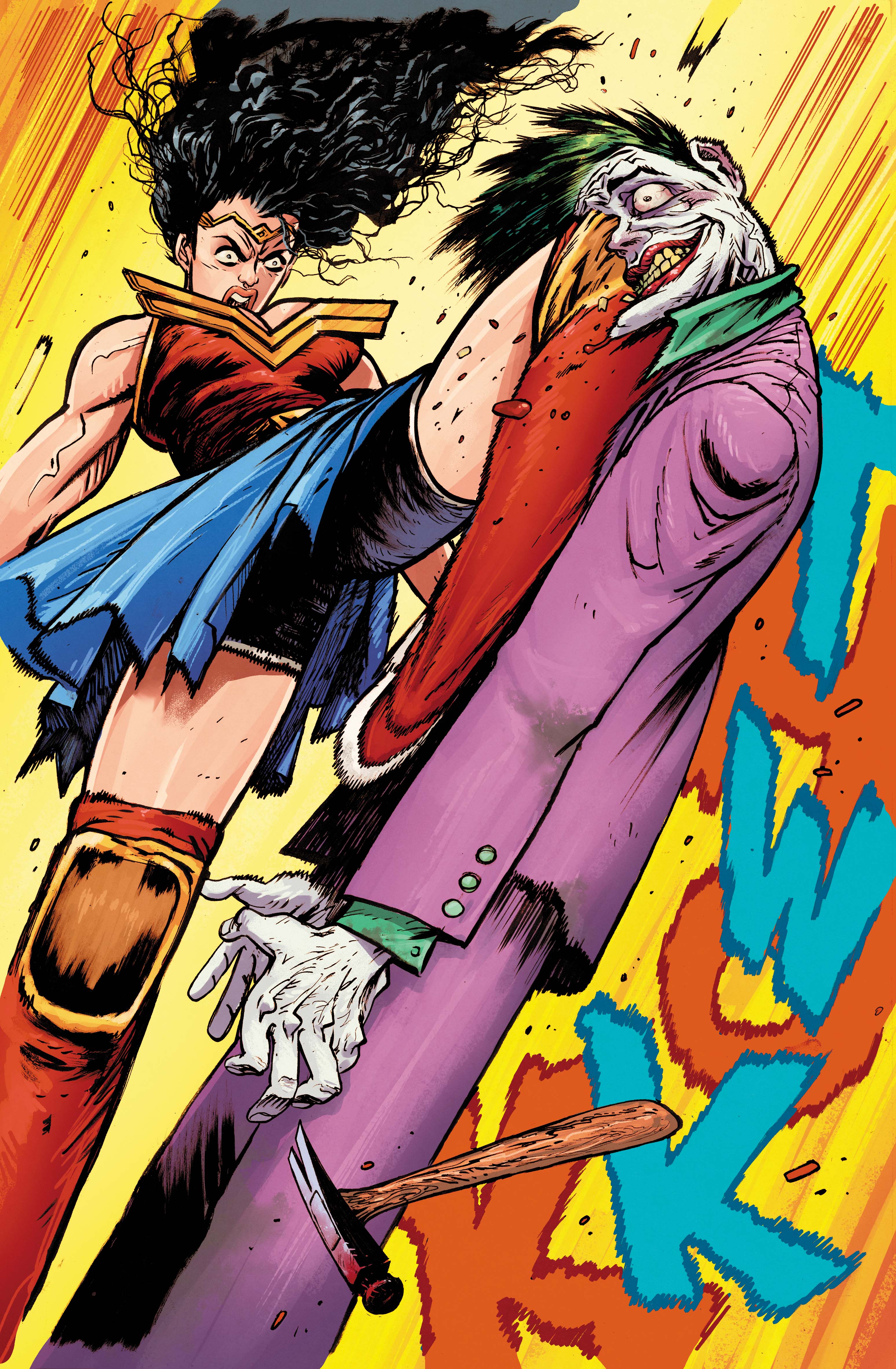 DC K.O. #2 COVER B DANIEL WARREN JOHNSON CARD STOCK VARIANT