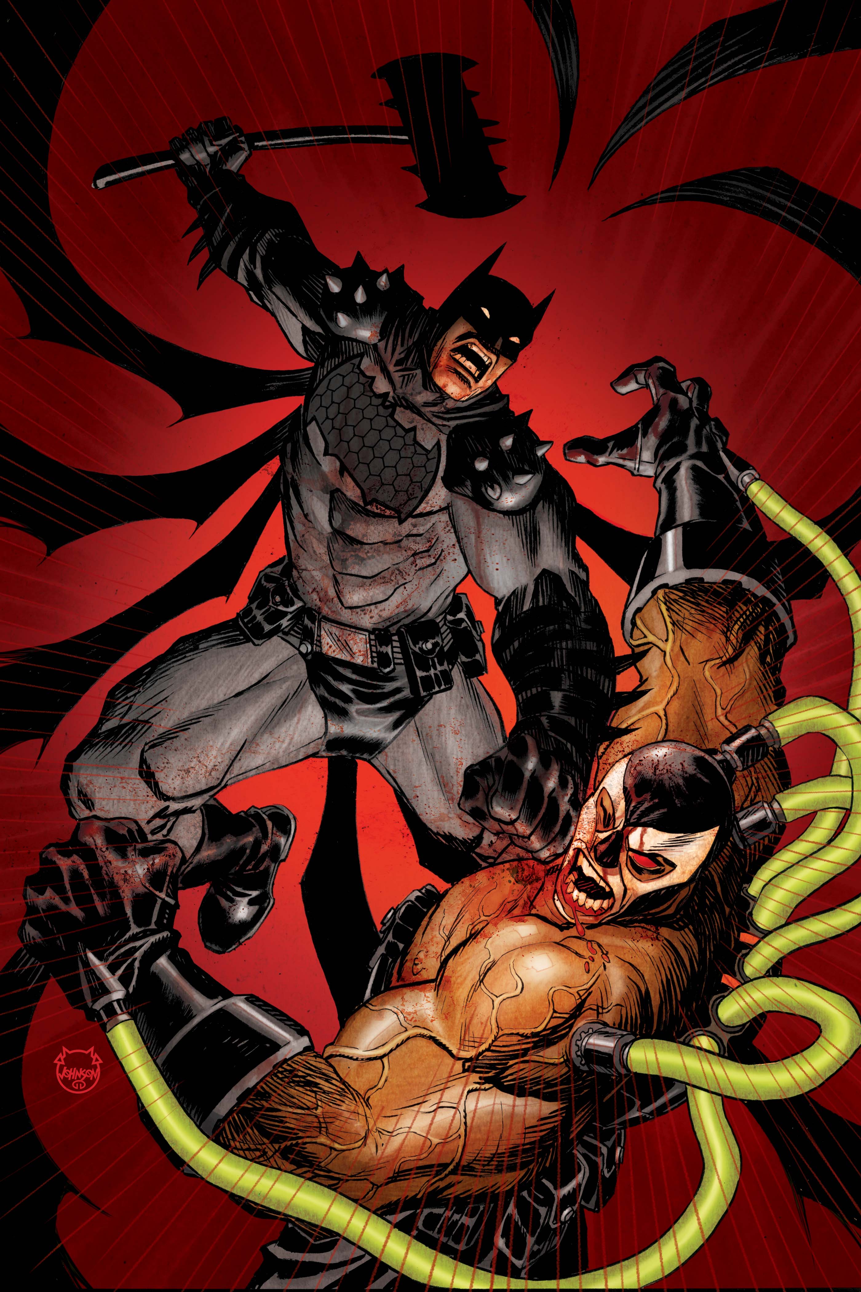 ABSOLUTE BATMAN #14 COVER B DAVE JOHNSON CARD STOCK VARIANT