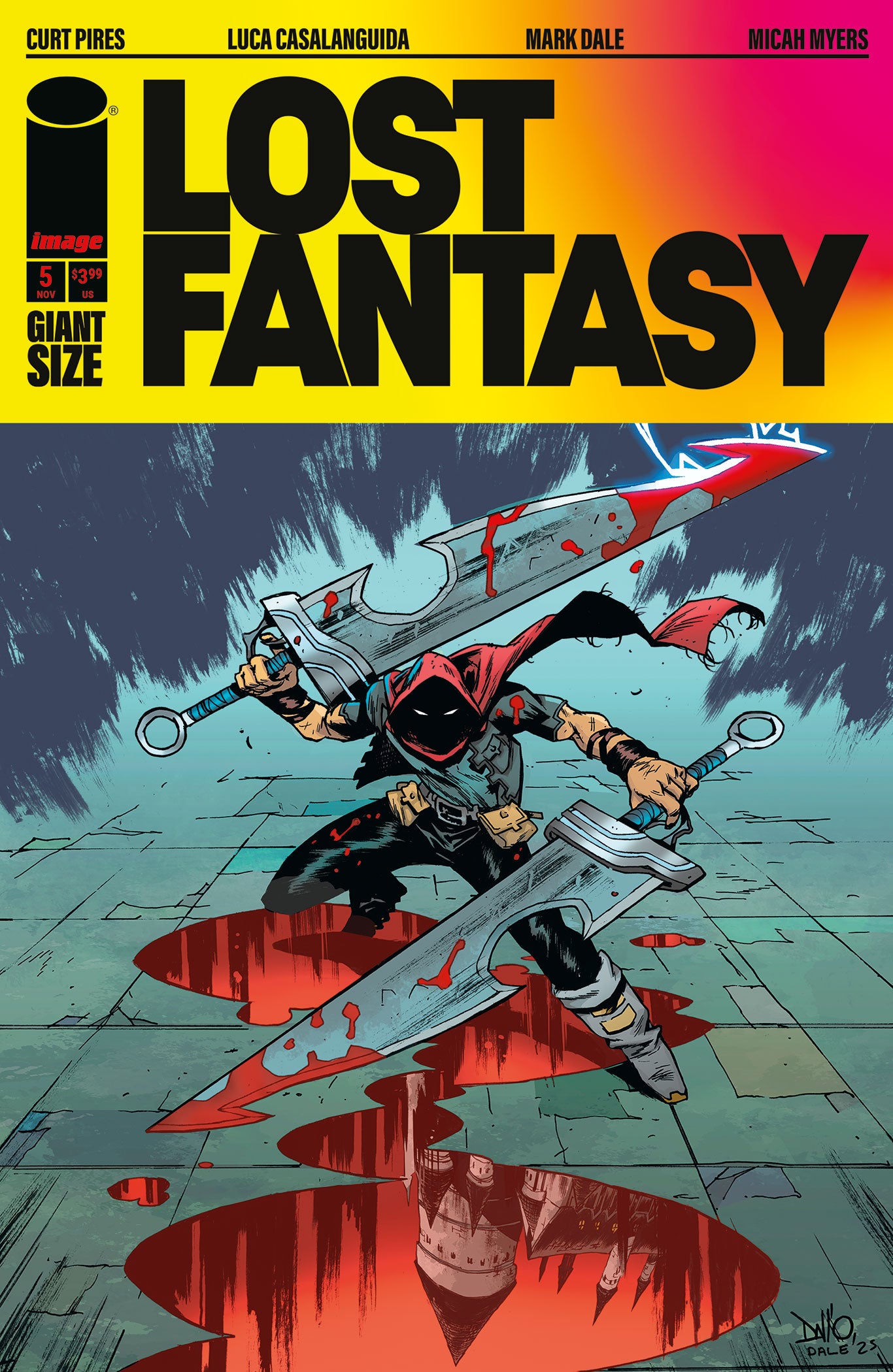LOST FANTASY #5 COVER A MAXI DALLO