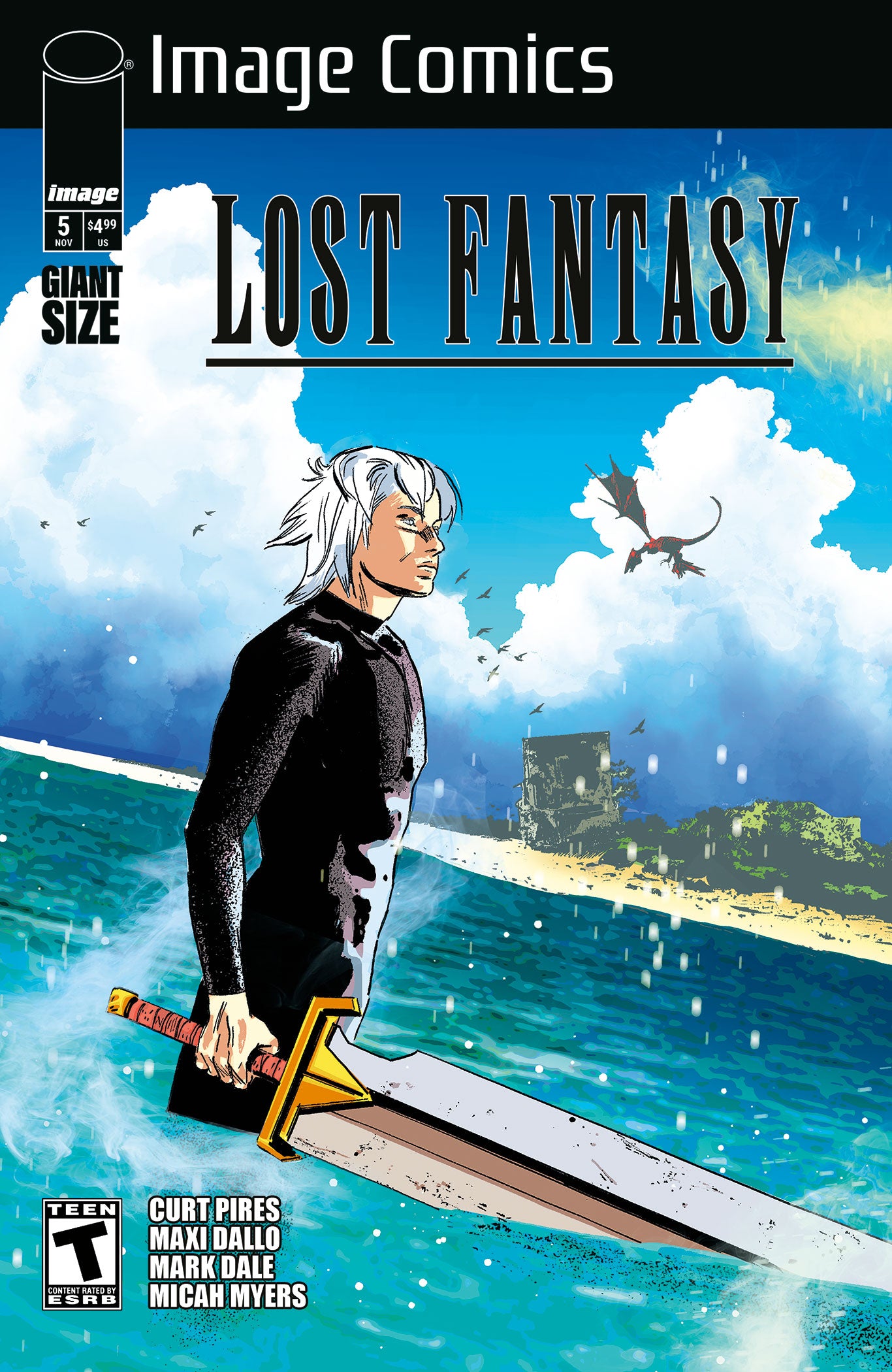 LOST FANTASY #5 COVER B ALEX DIOTTO VARIANT