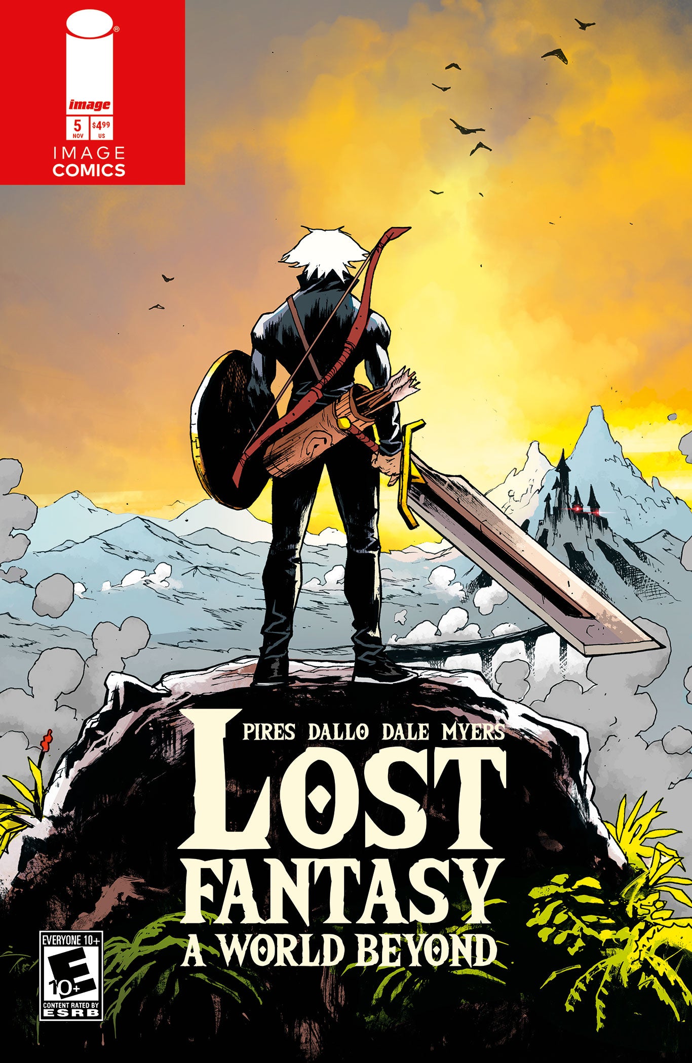 LOST FANTASY #5 COVER C MAXI DALLO MOUNTAIN VARIANT