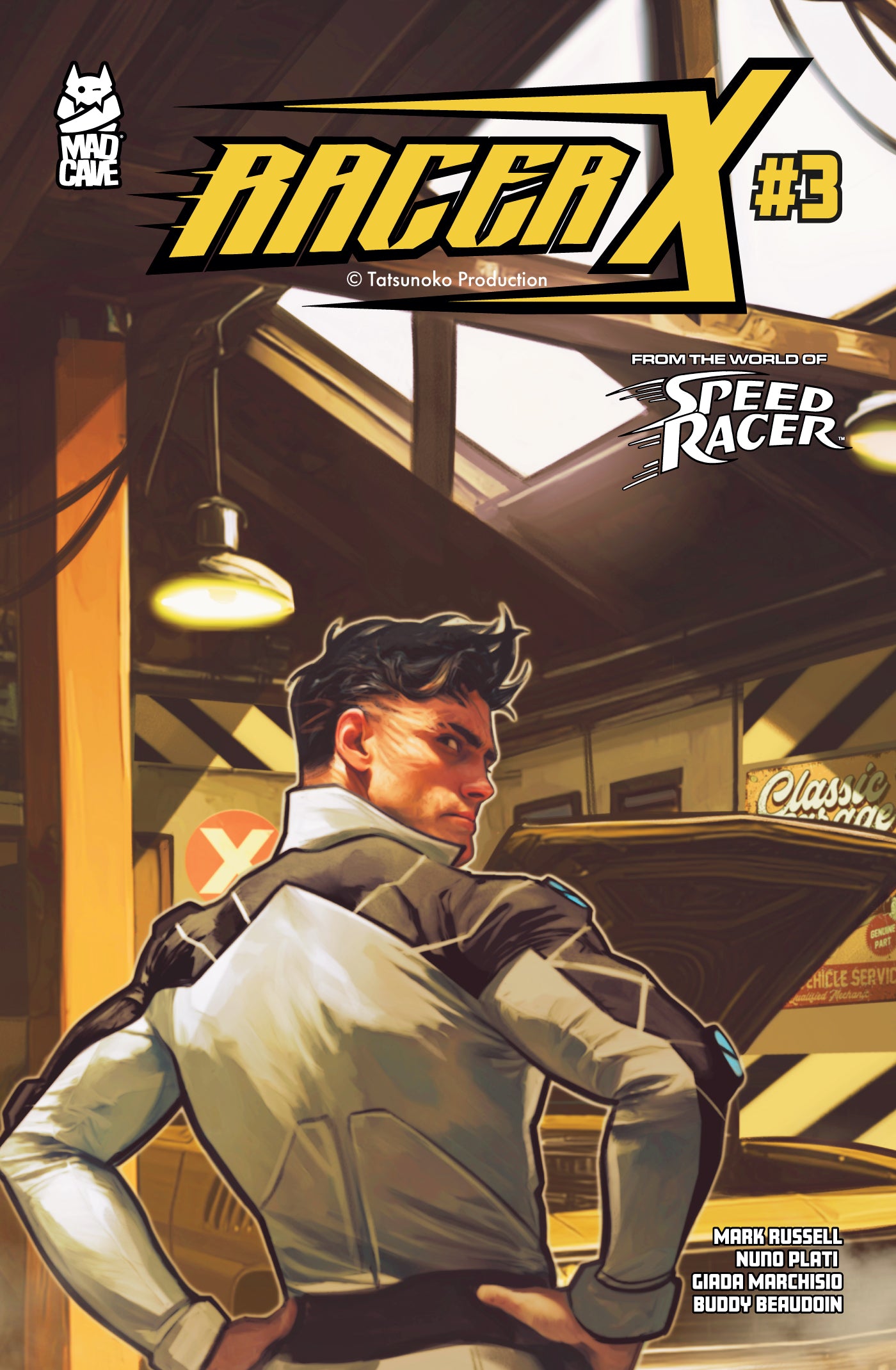 RACER X #3 COVER A FRANCESCO TOMASELLI