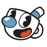 CUPHEAD MUGMAN ENAMEL PIN BADGE