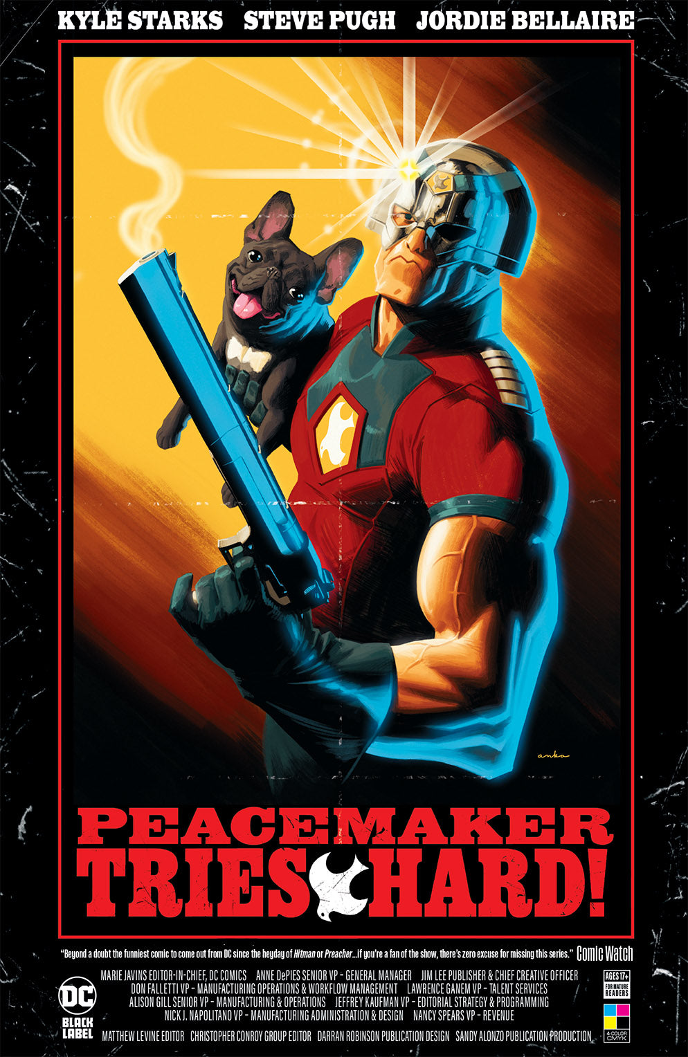 PEACEMAKER TRIES HARD HARDCOVER