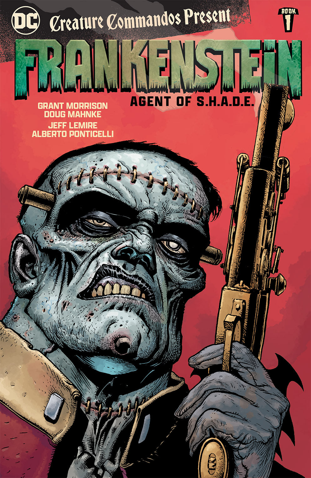 CREATURE COMMANDOS PRESENT FRANKENSTEIN AGENT OF SHADE TRADE PAPERBACK BOOK 01