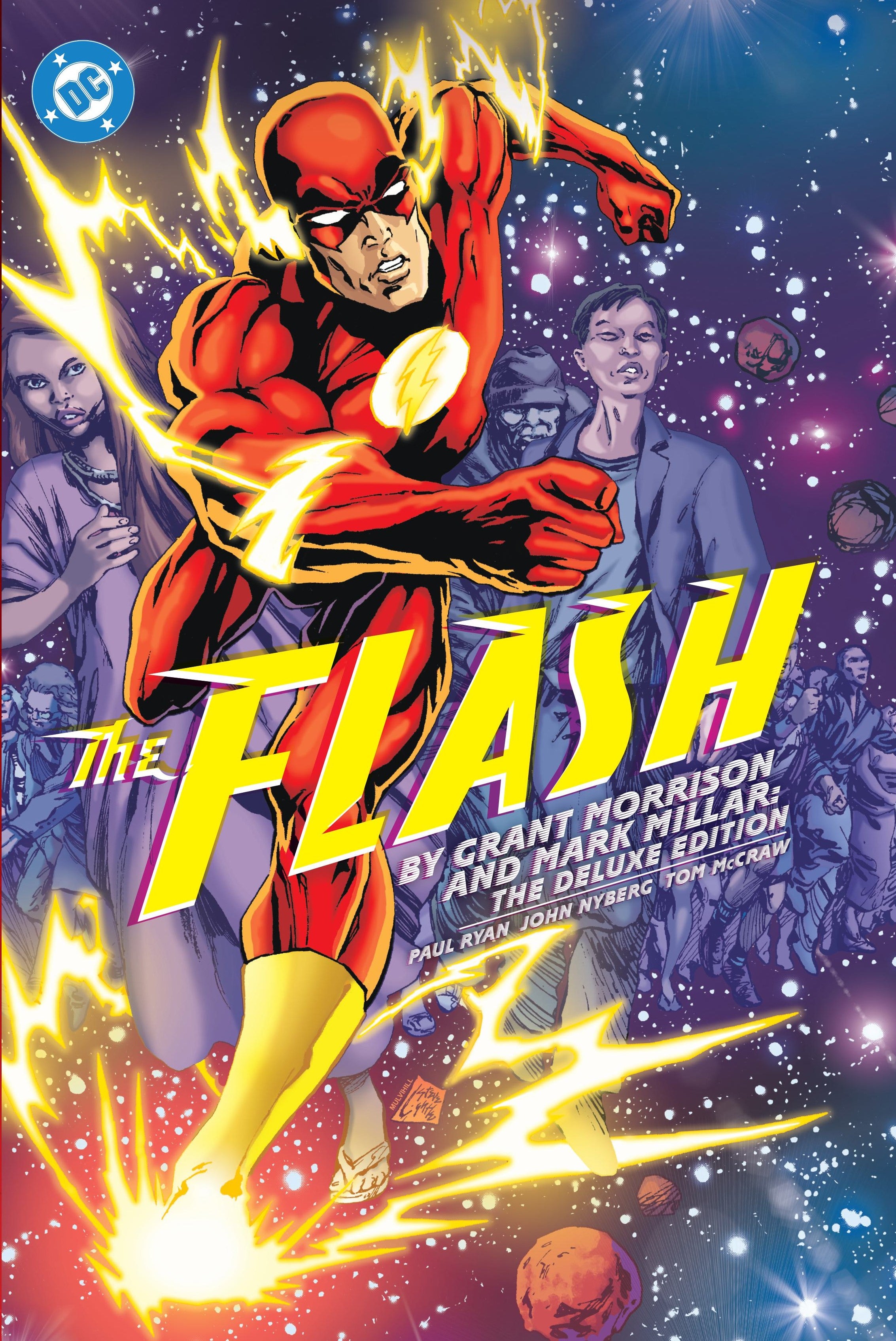 FLASH BY GRANT MORRISON AND MARK MILLAR THE DELUXE EDITION HARDCOVER