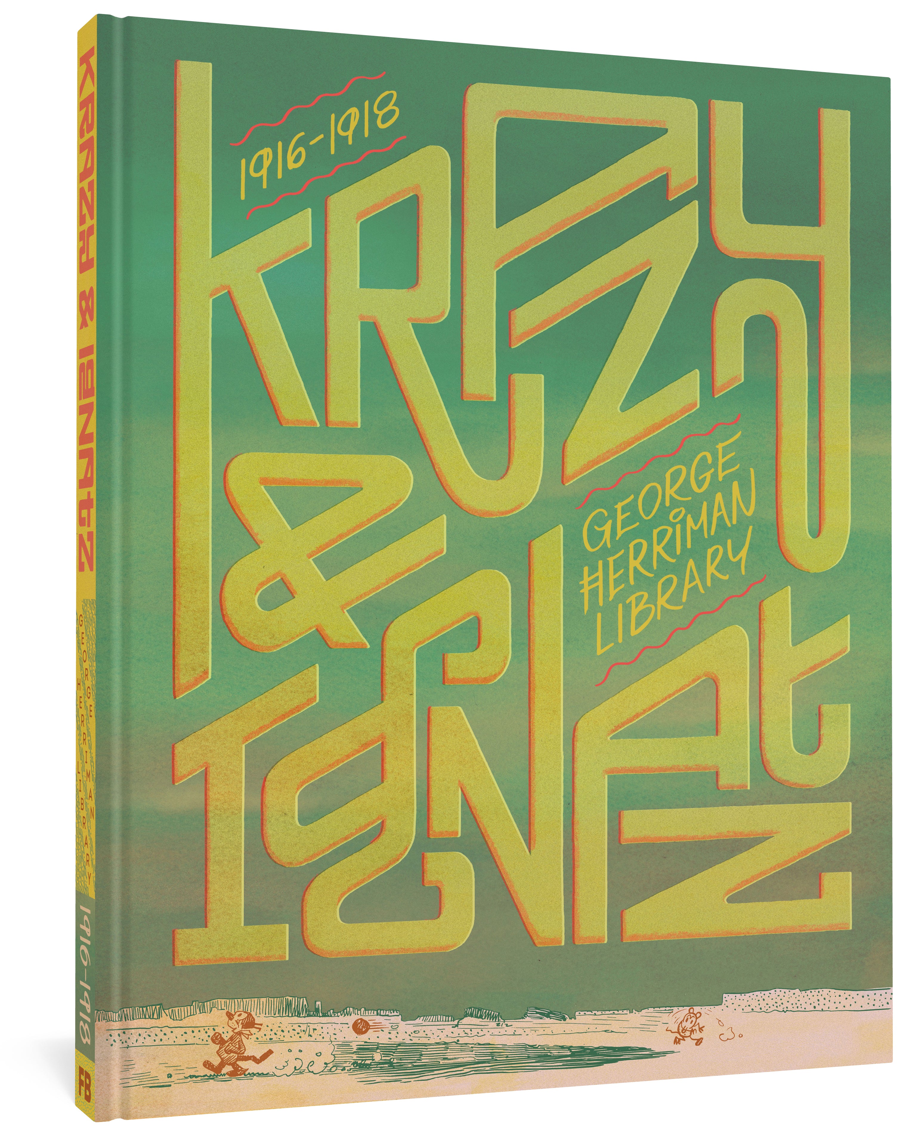 GEORGE HERRIMAN LIBRARY KRAZY & IGNATZ 1916-1918 HARDCOVER