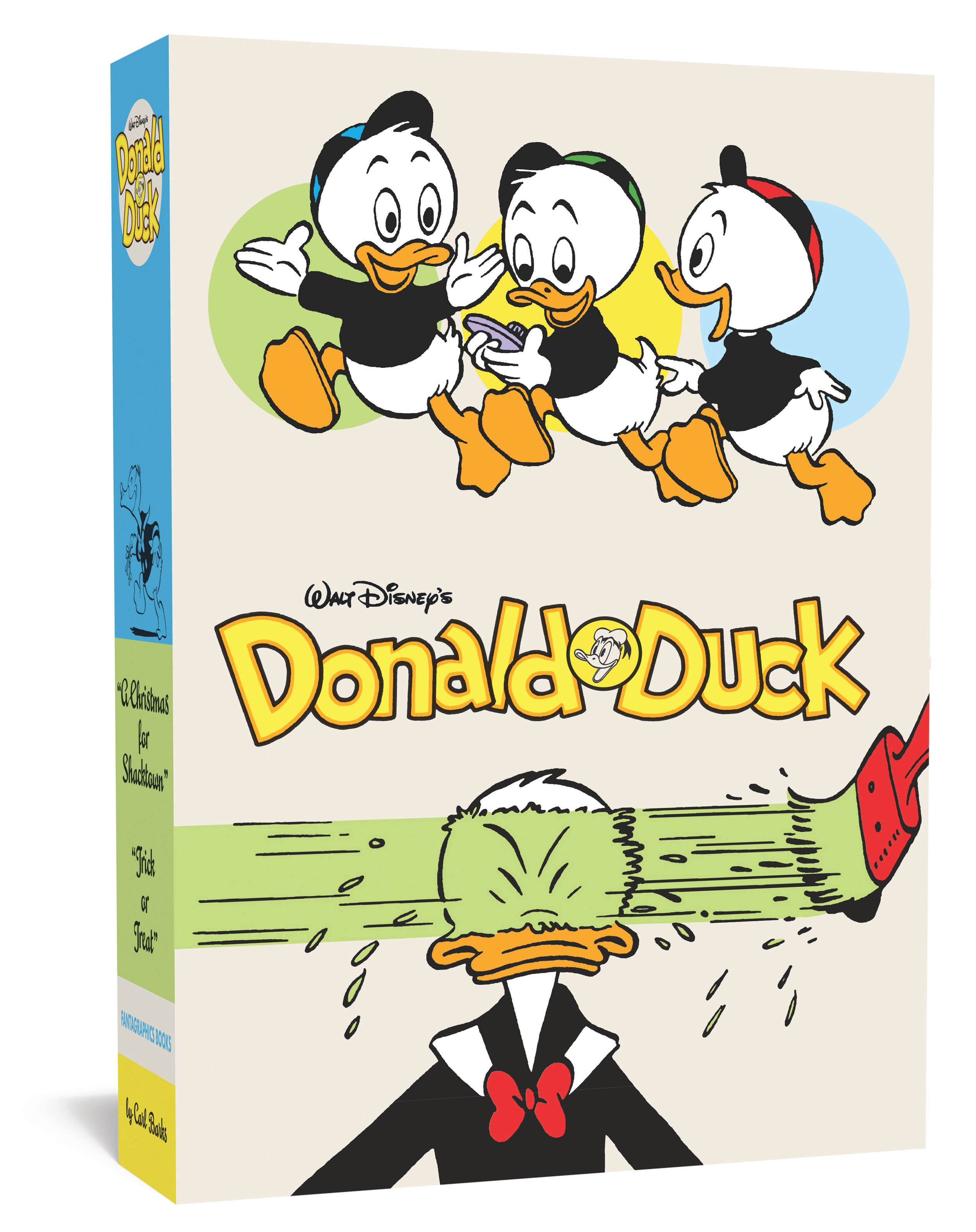 WALT DISNEYS DONALD DUCK GIFT BOX SET A CHRISTMAS FOR SHACKTOWN & TRICK OR TREAT VOLS 11 & 13 HARDCOVER