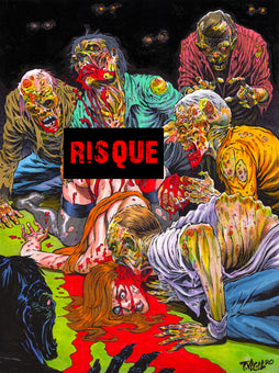 ZOMBIE TERROR #1 UNDEAD SPECIAL (ONE SHOT) COVER D TIM VIGIL NSFW VARIANT