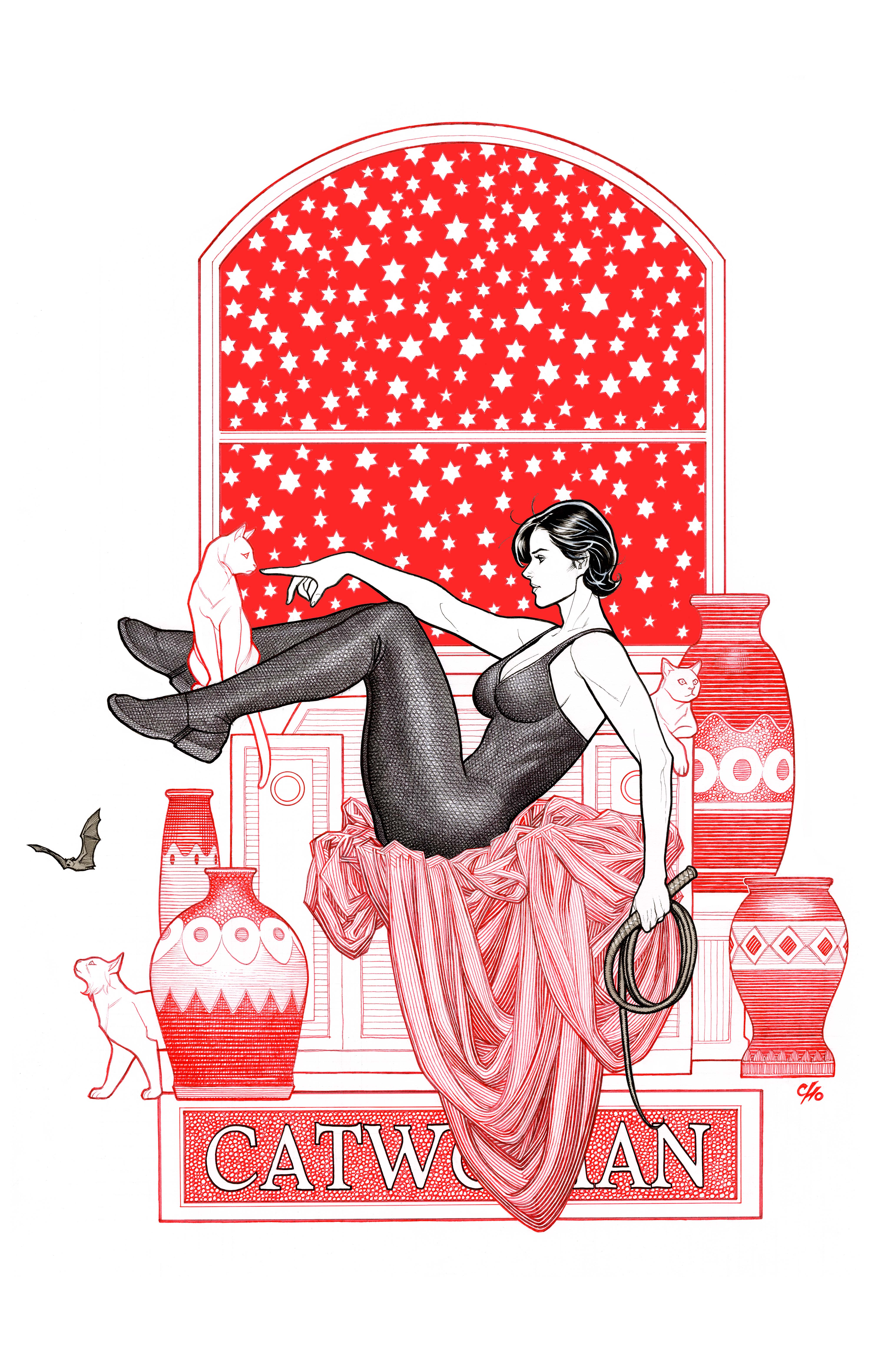CATWOMAN #82 COVER B FRANK CHO CARD STOCK VARIANT