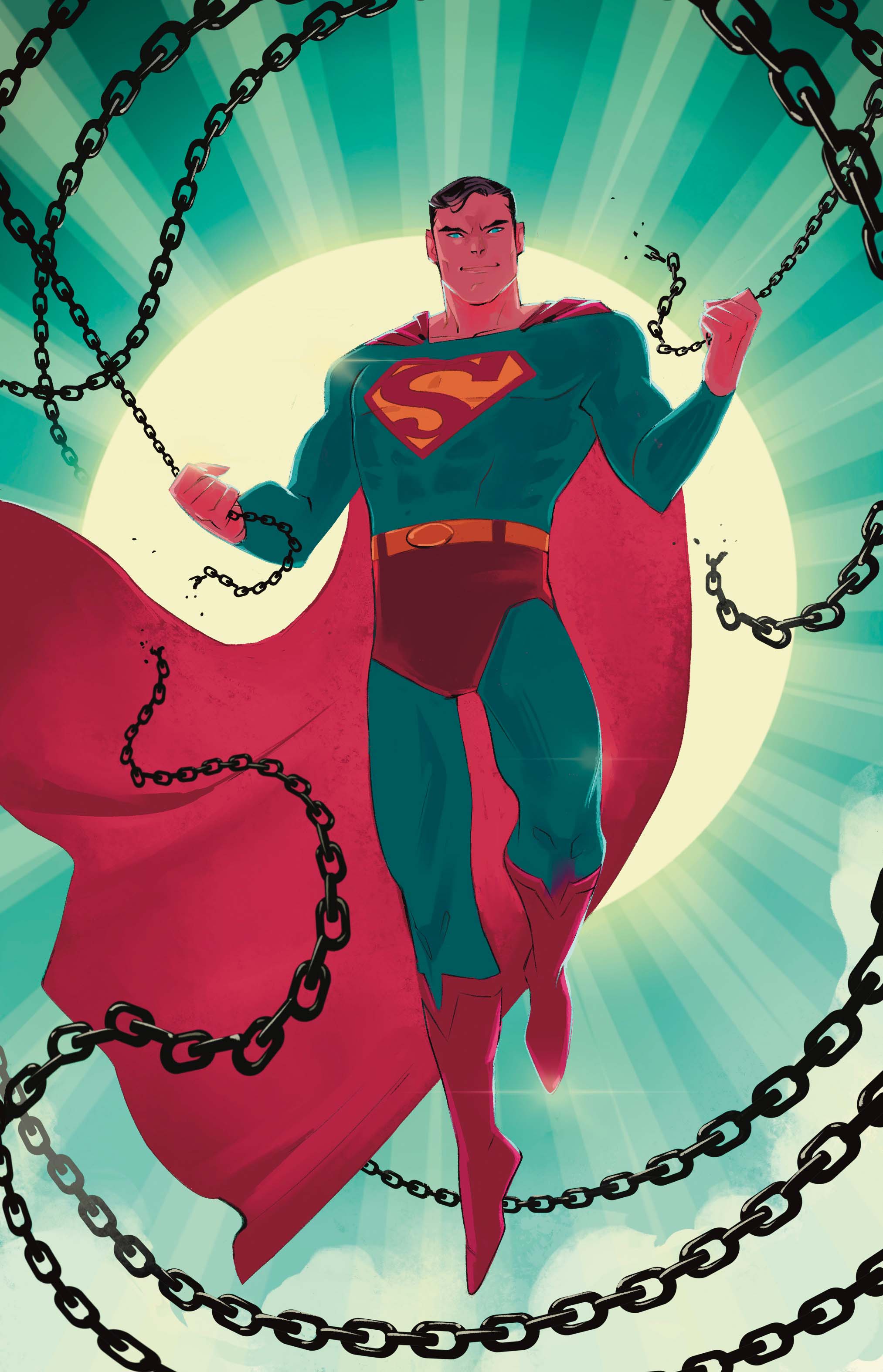 ADVENTURES OF SUPERMAN BOOK OF EL #4 COVER D SARAH BASLAIM CARD STOCK VARIANT