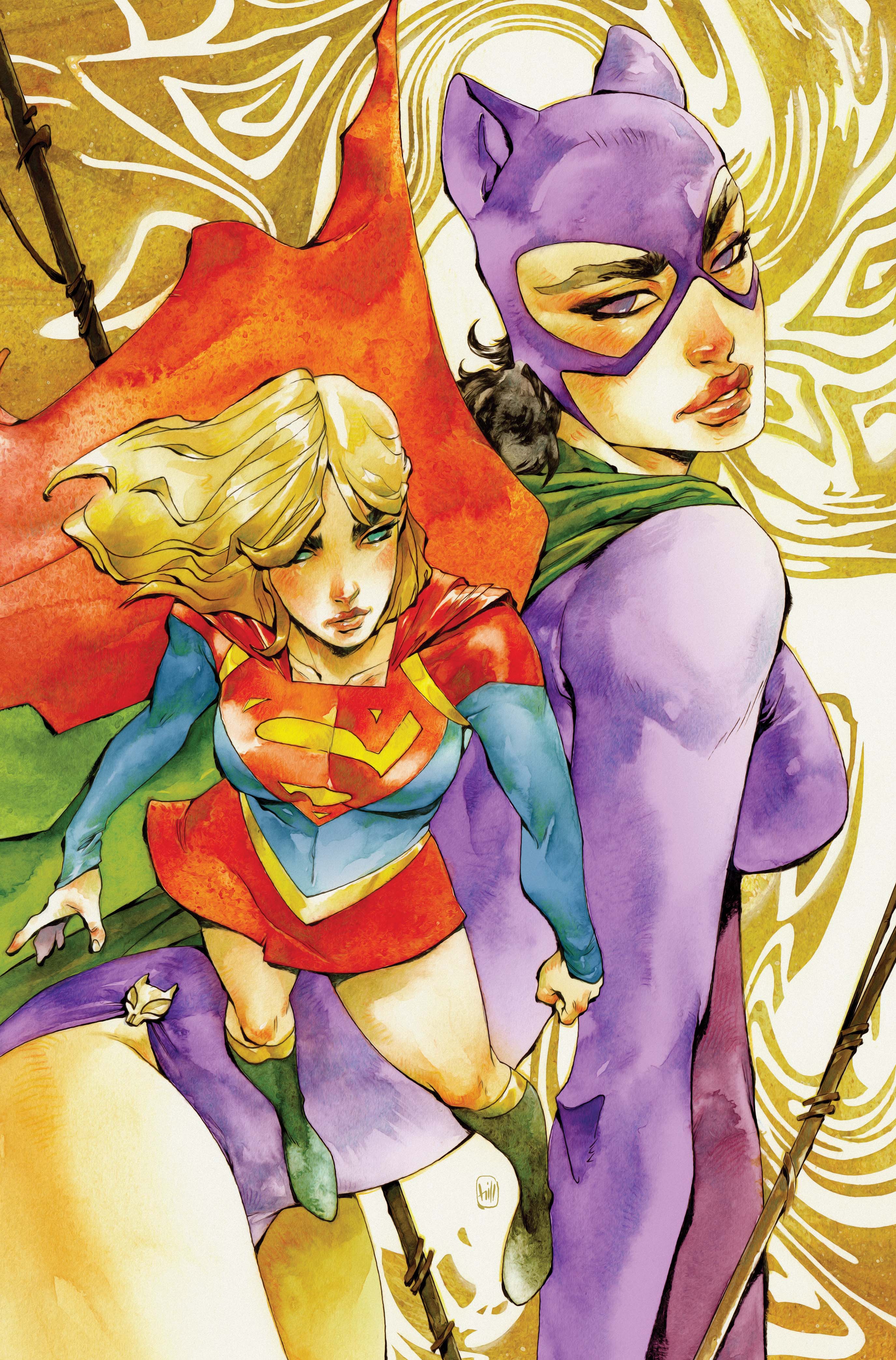 BATMAN SUPERMAN WORLDS FINEST #46 COVER B CHUMA HILL CARD STOCK VARIANT