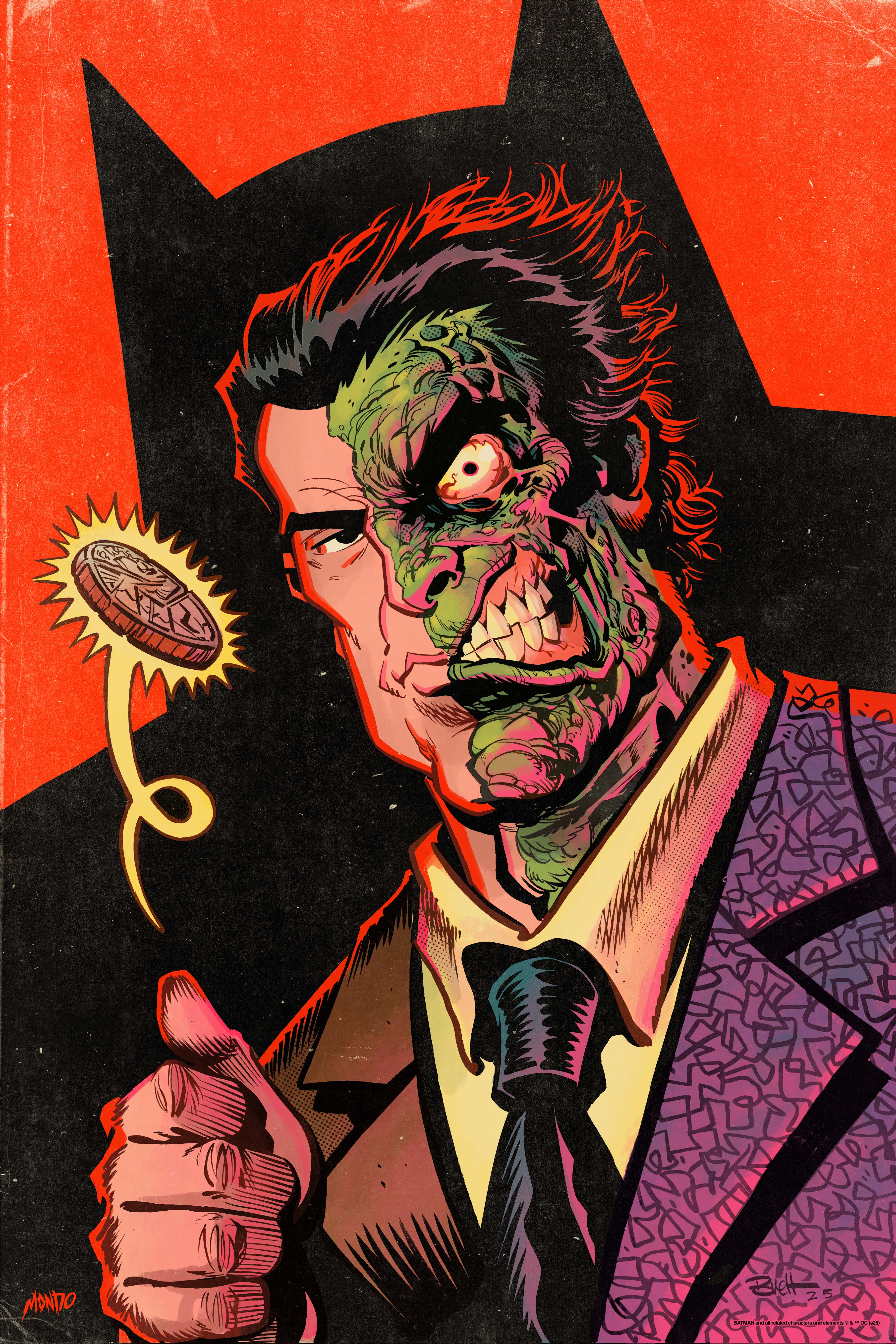DETECTIVE COMICS #66 FACSIMILE EDITION COVER B BRETT PARSON MONDO CARD STOCK VARIANT
