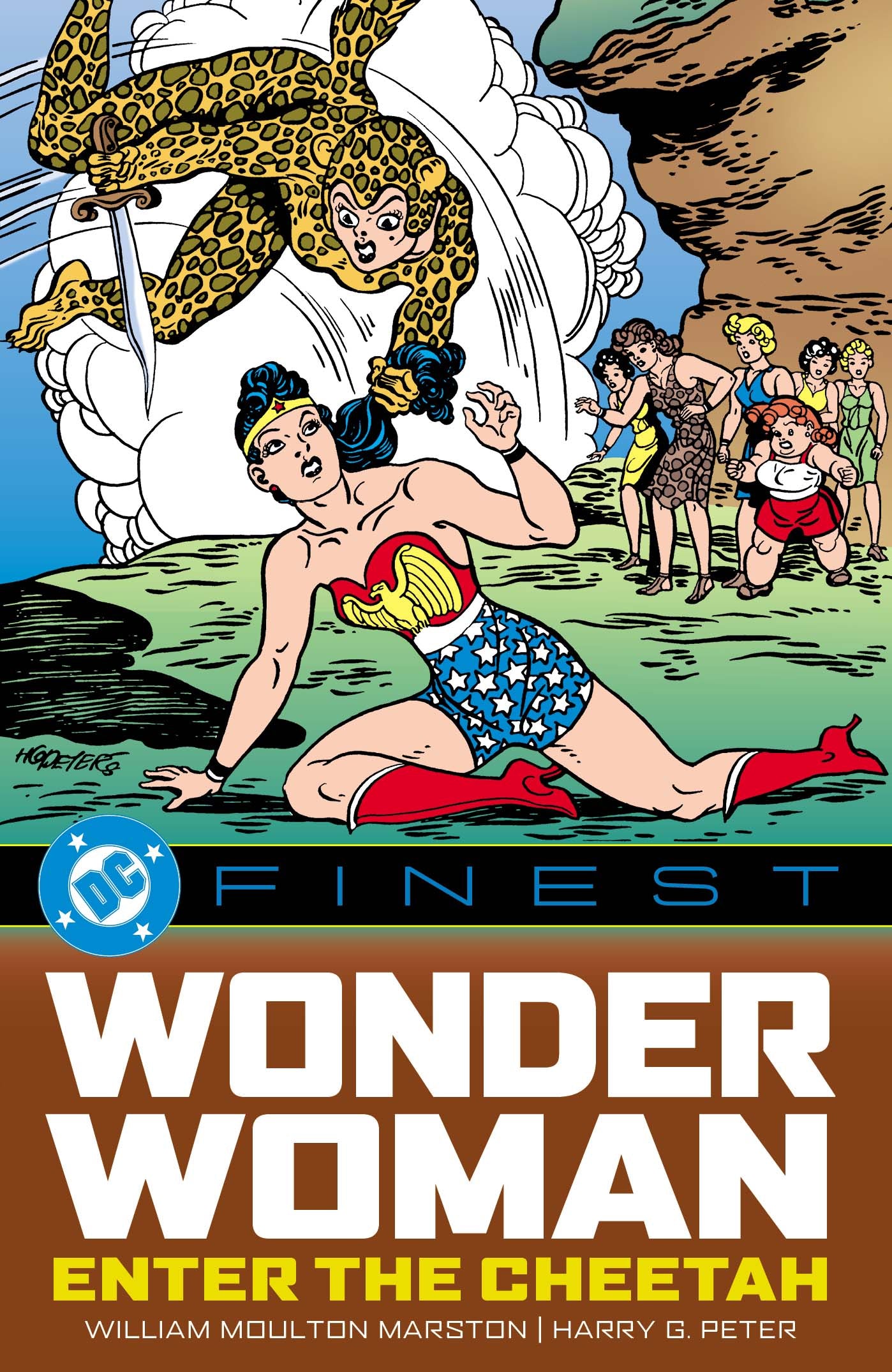 DC FINEST WONDER WOMAN ENTER THE CHEETAH TRADE PAPERBACK