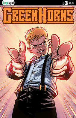 GREENHORNS #3 COVER B ATHILA FABBIO PETE PANTAZIS GUN HANDS VARIANT