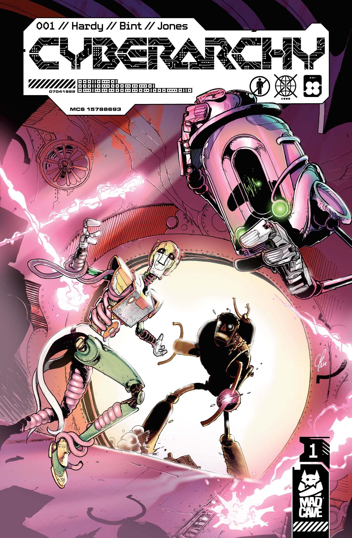CYBERARCHY #1 COVER A CLARK BINT
