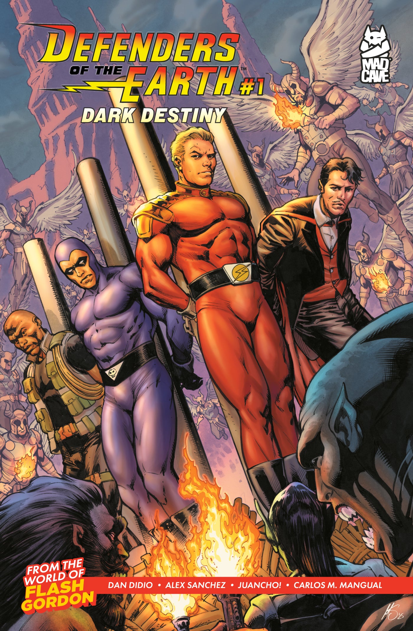 DEFENDERS OF THE EARTH DARK DESTINY #1 COVER A MARCO SANTUCCI
